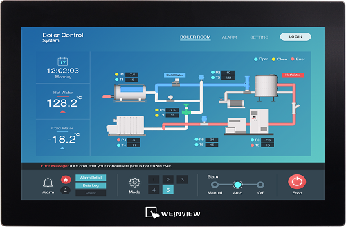 Tỷ lệ tương phản của WEINVIEW cMT3169X 8001