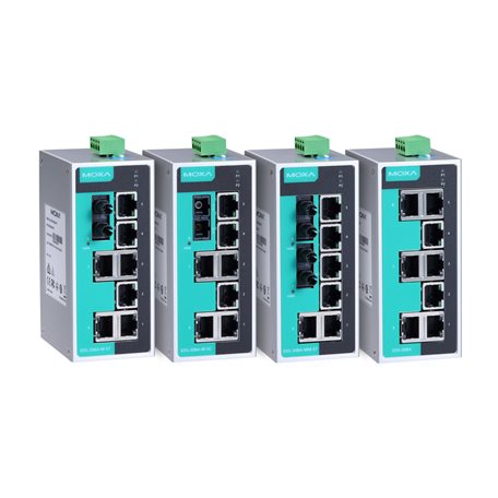 Bộ chuyển mạch Ethernet công nghiệp 8 cổng dòng MOXA EDS-208A