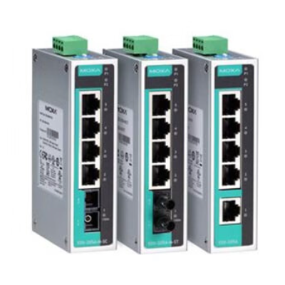 Bộ Chuyển Mạch Ethernet Công Nghiệp MOXA EDS-205A 384 kb