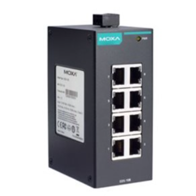 Bộ chuyển mạch Ethernet đường sắt MOXA EDS-108-M-SC xếp hạng IP30