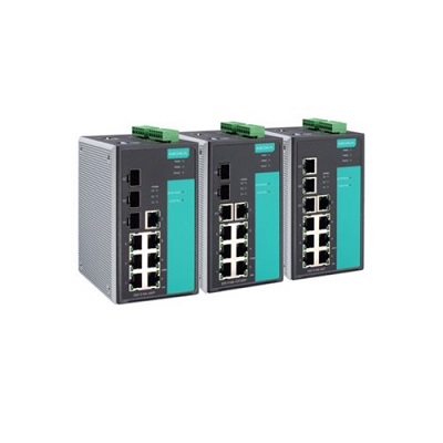 Bộ chuyển mạch Ethernet công nghiệp MOXA EDS-510A-3GT-T cấp IP30