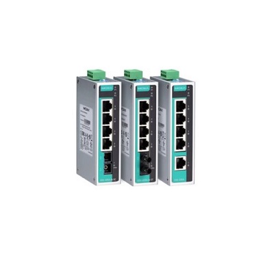 Bộ chuyển mạch Ethernet công nghiệp MOXA EDS-205A-M-ST-T nặng 175g