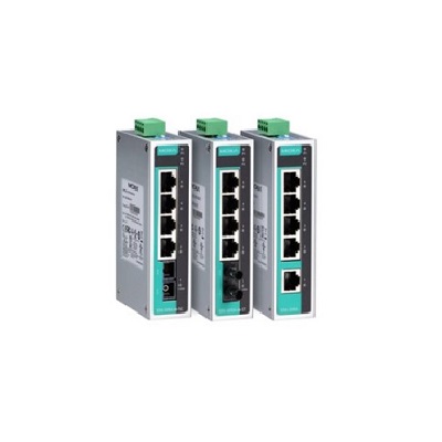 Bộ chuyển mạch Ethernet công nghiệp MOXA EDS-205A-S-SC-T nặng 175g