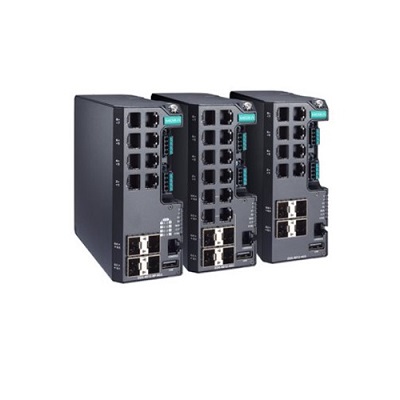 Bộ chuyển mạch Ethernet MOXA EDS-4012-4GC-HV 1 A@24 VDC