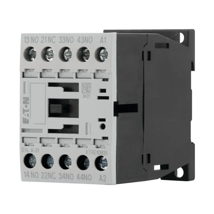 Eaton DILA-31 Compact 4 Cực AC Contactor Relay Module